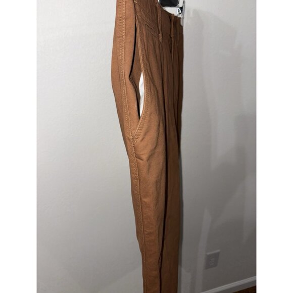 Levi’s Dockers Pants Vintage 90s Y2K Slacks Burnt Orange 100% Cotton Mens 34X29 - Picture 5 of 12
